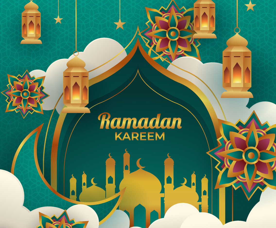 Background of Ramadan Month