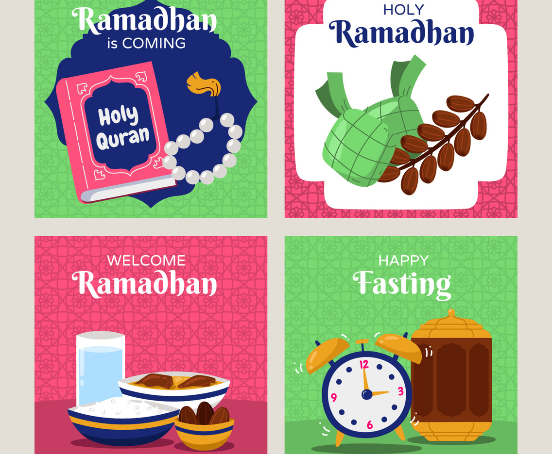 Holy Fasting Month Social Media Posts