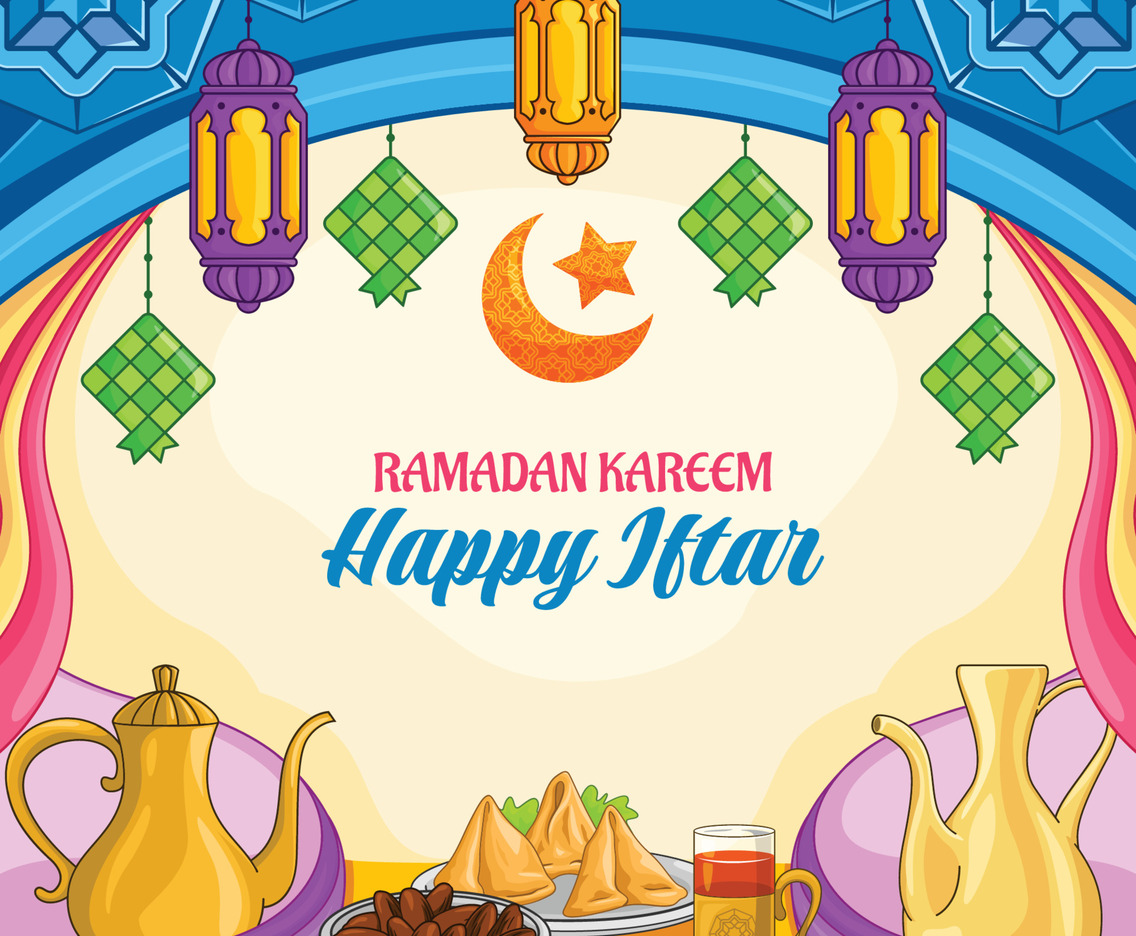 Iftar Food Background