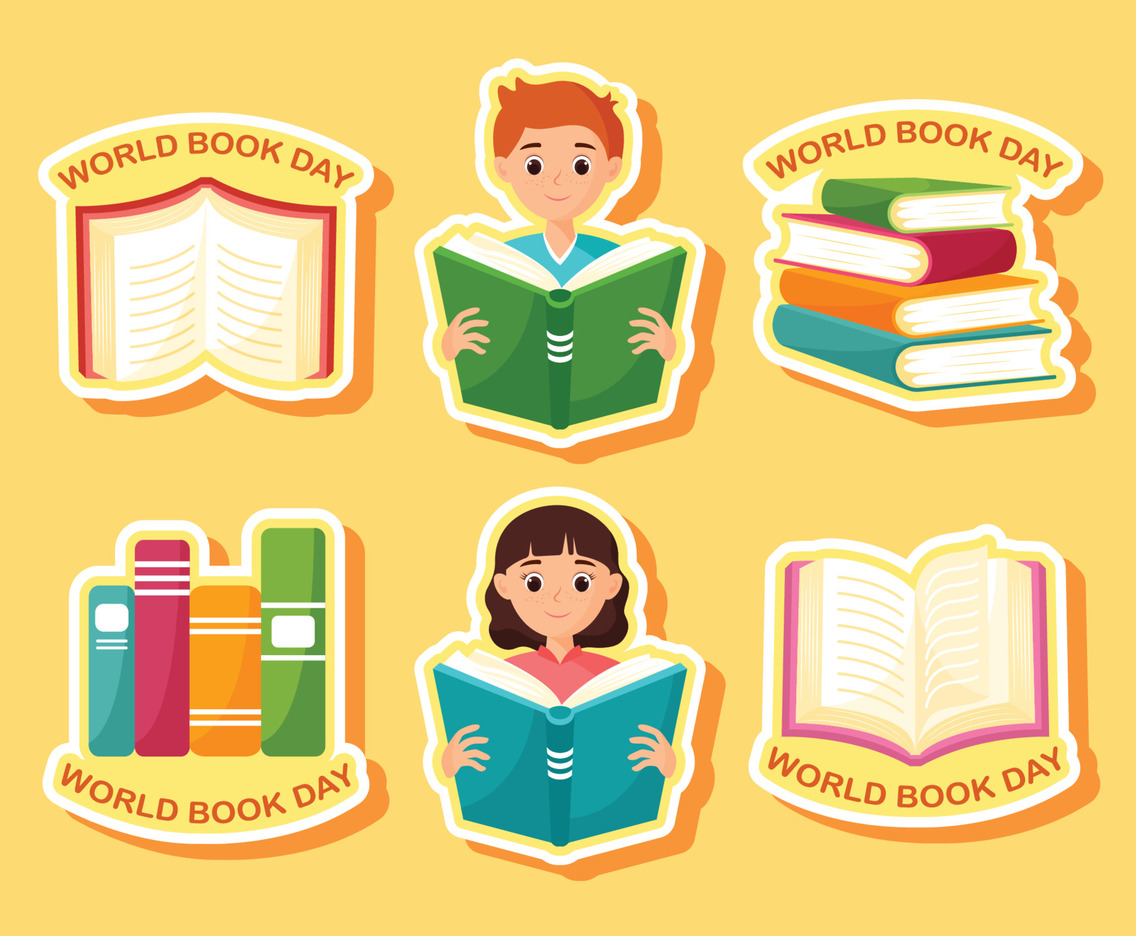 World Book Day Sticker