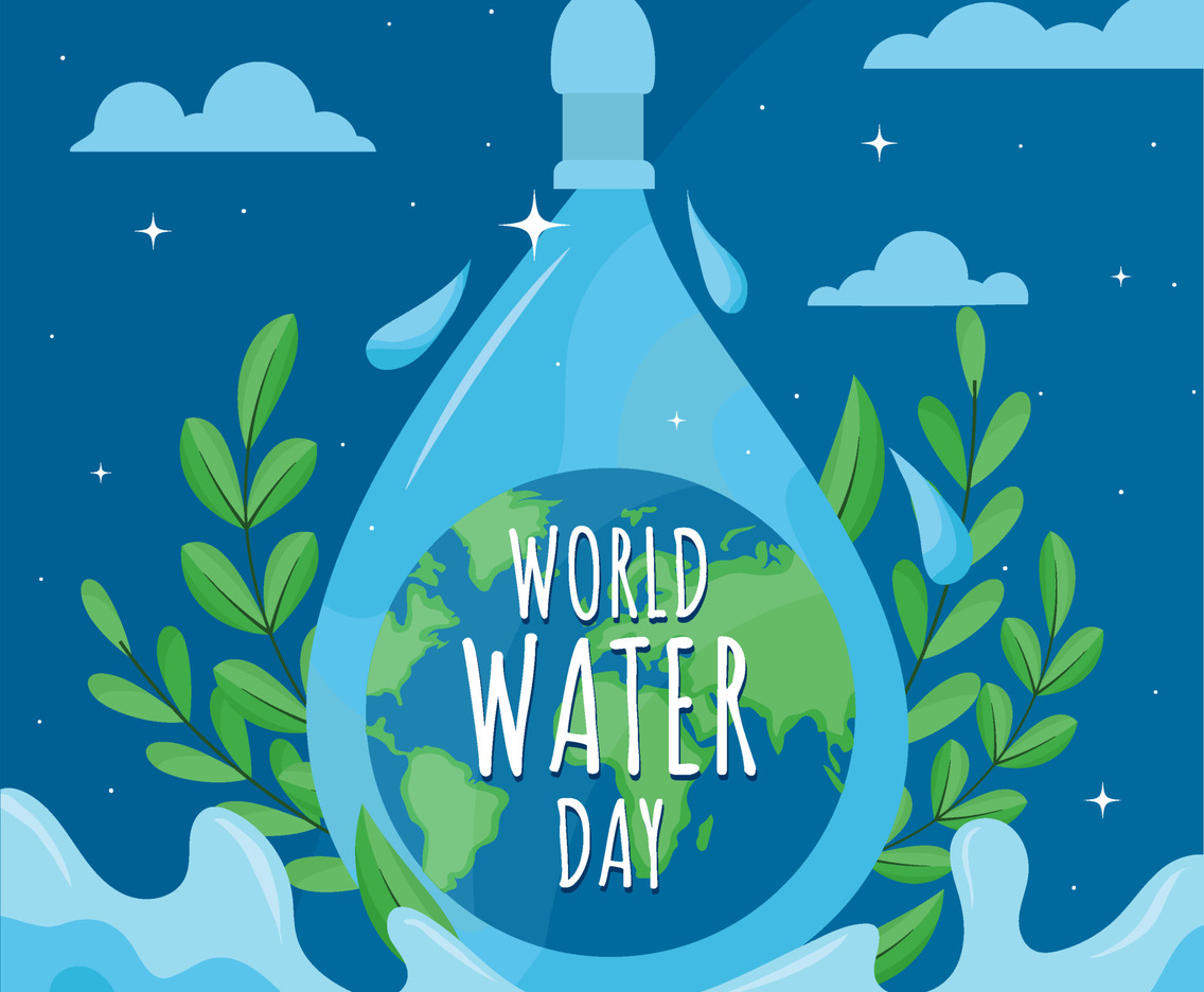 World Water Day Earth Concept