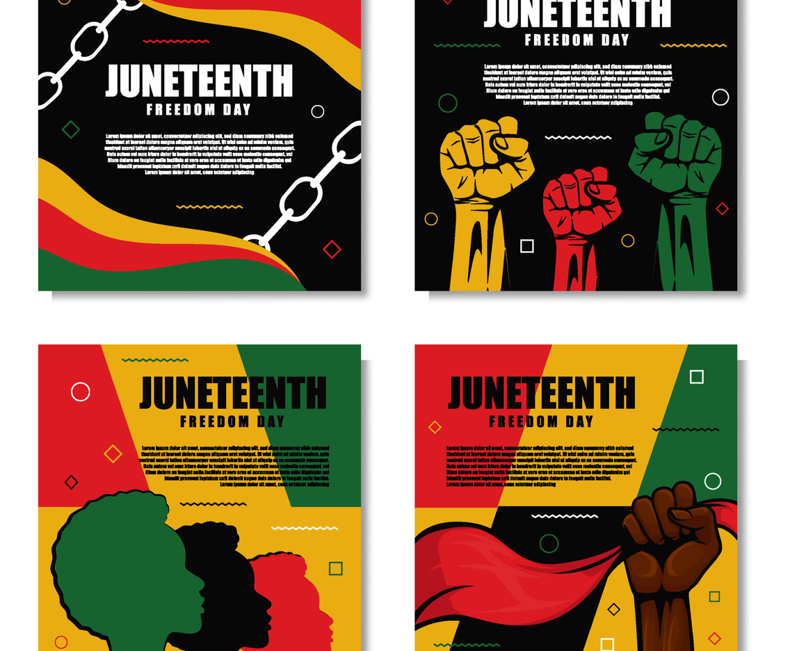 Juneteenth Freedom Day Social Media