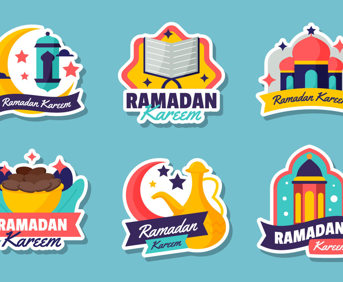 Ramadan Kareem Sticker Set
