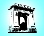 Arc De Triomphe Vector