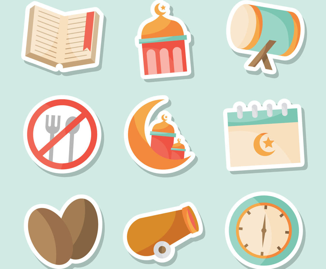 Ramadhan Fasting Moment Sticker