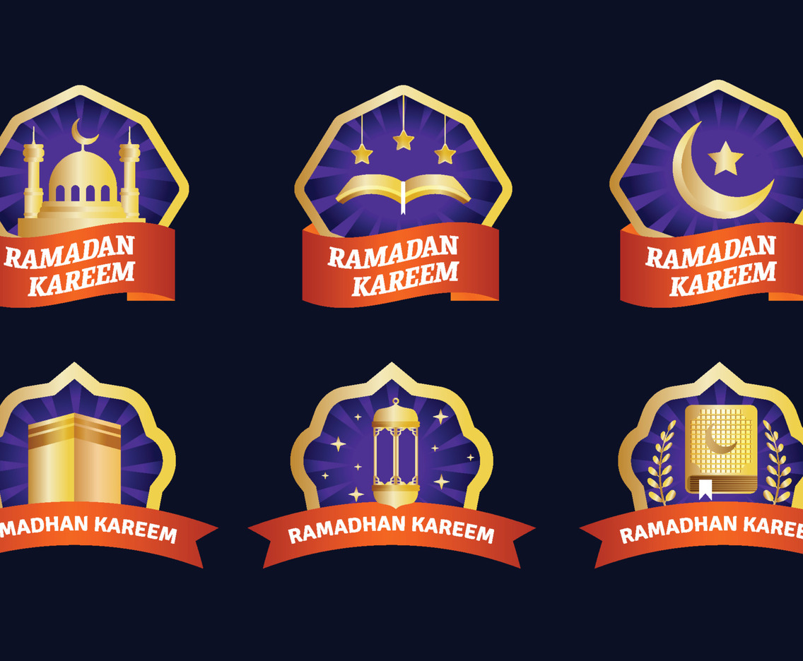 Ramadan Kareeem Sticker Set