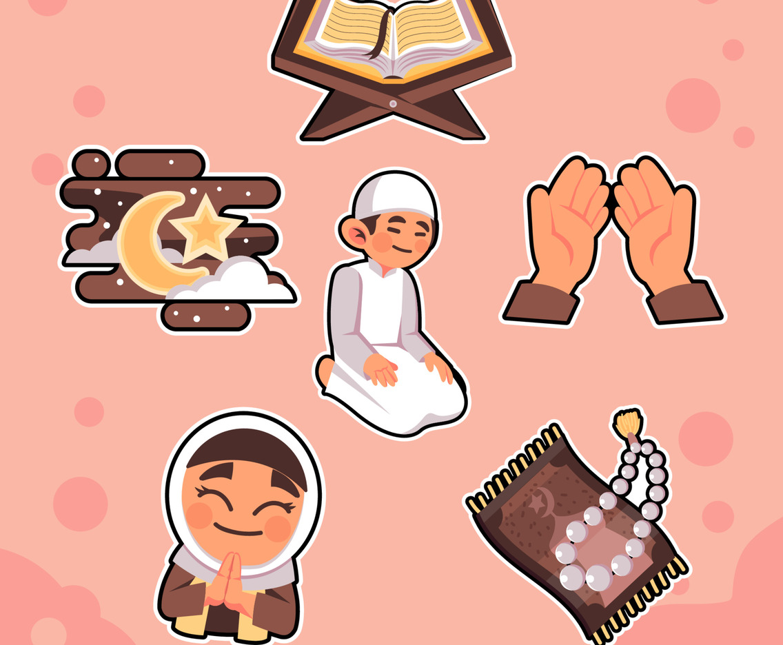 Activity of Ramadan Sticker Pack
