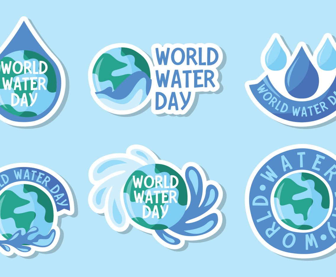 World Water Day Sticker Collection