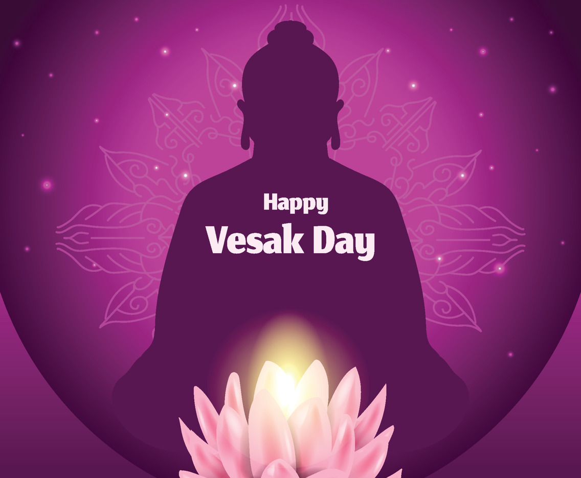 Vesak Celebration Background