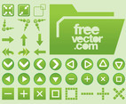 Vector Interface Buttons
