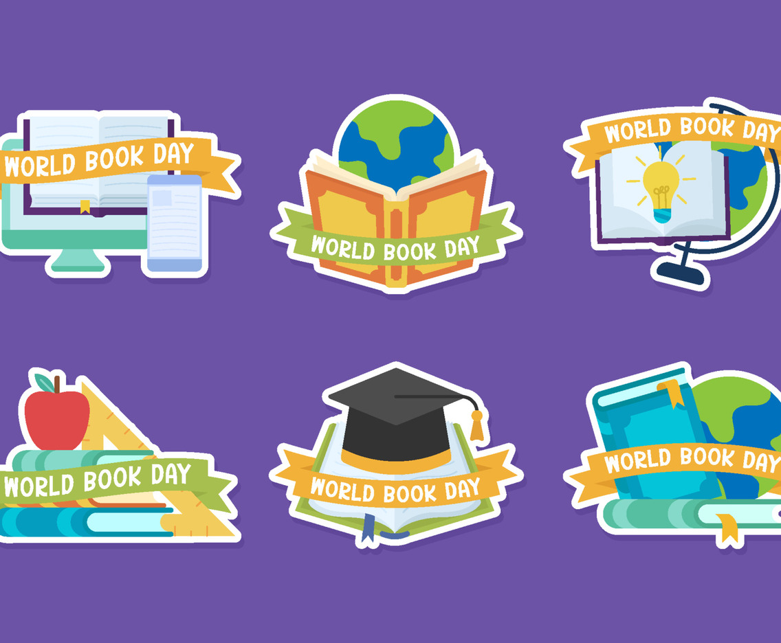 World Book Day Sticker Set