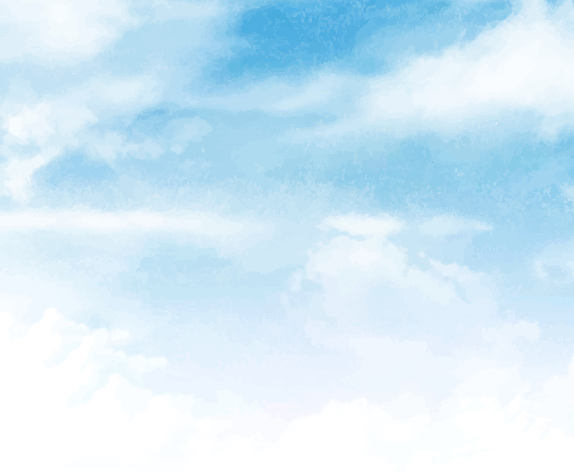 Blue Sky Watercolor Concept