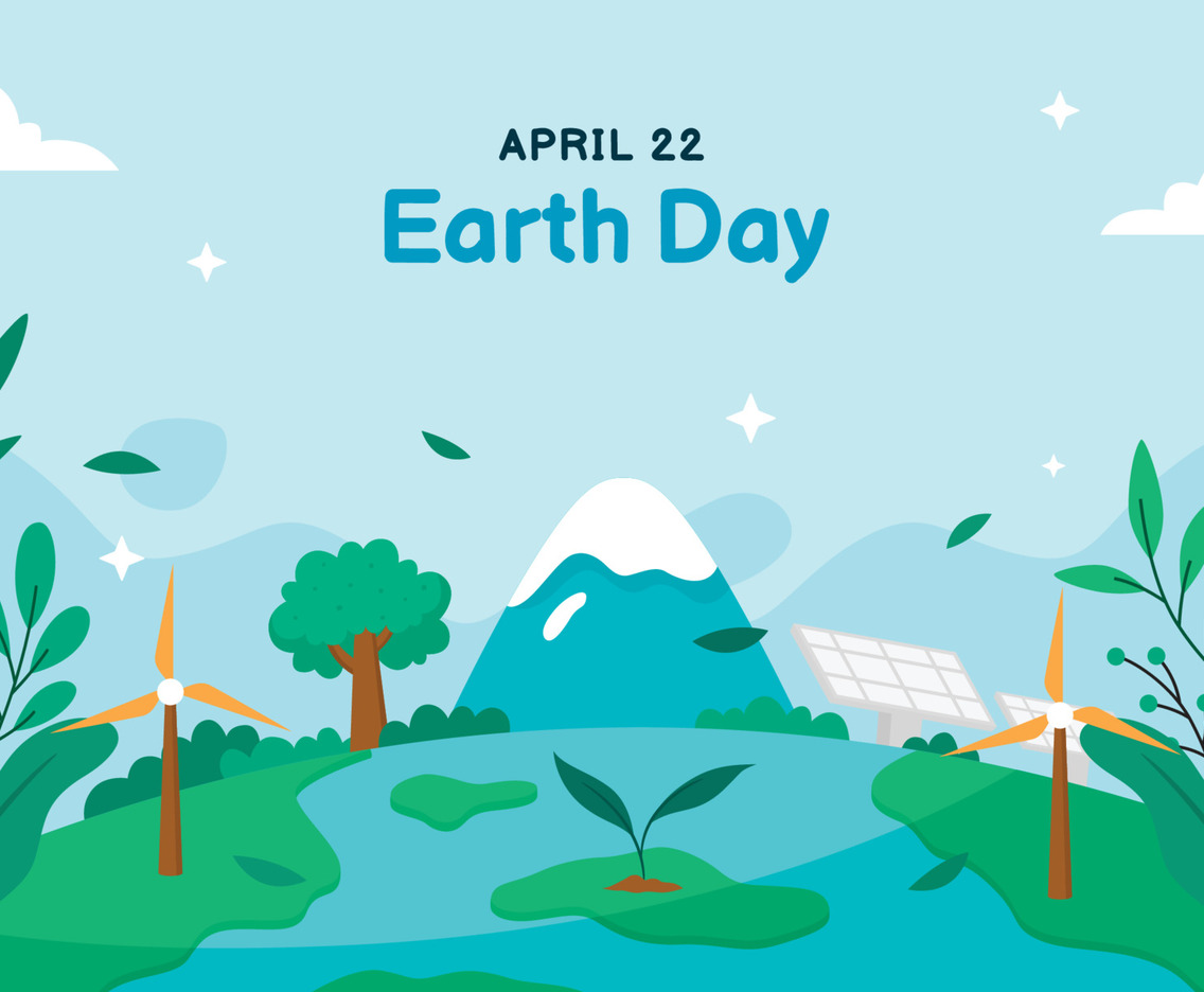 Happy Earth Day Background