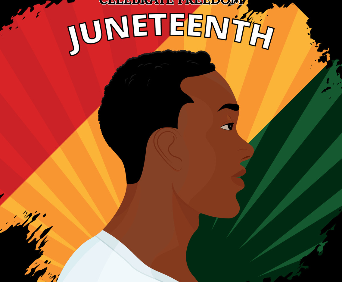 Freedom Day of Juneteenth Concept