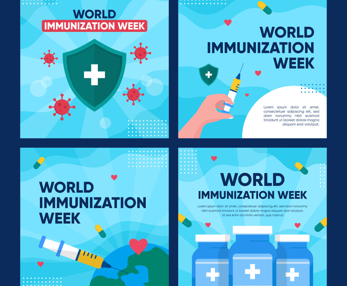 World Immunization Week Social Media Post