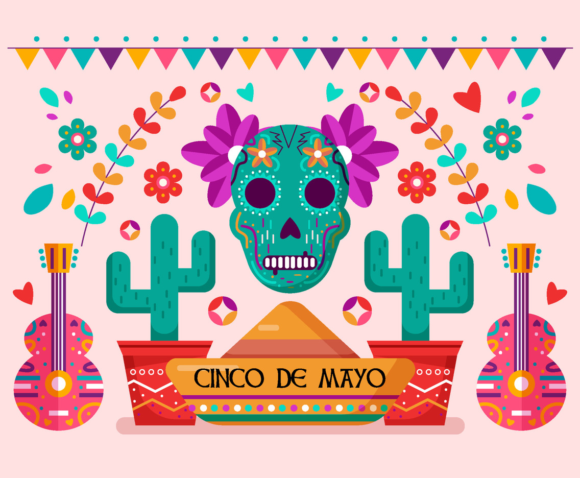Flat Cinco De Mayo Illustration