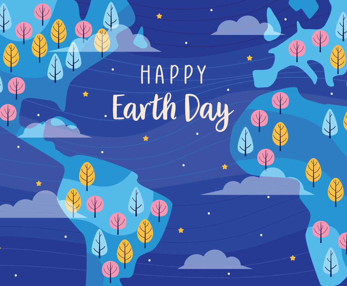 Happy Earth Day Background
