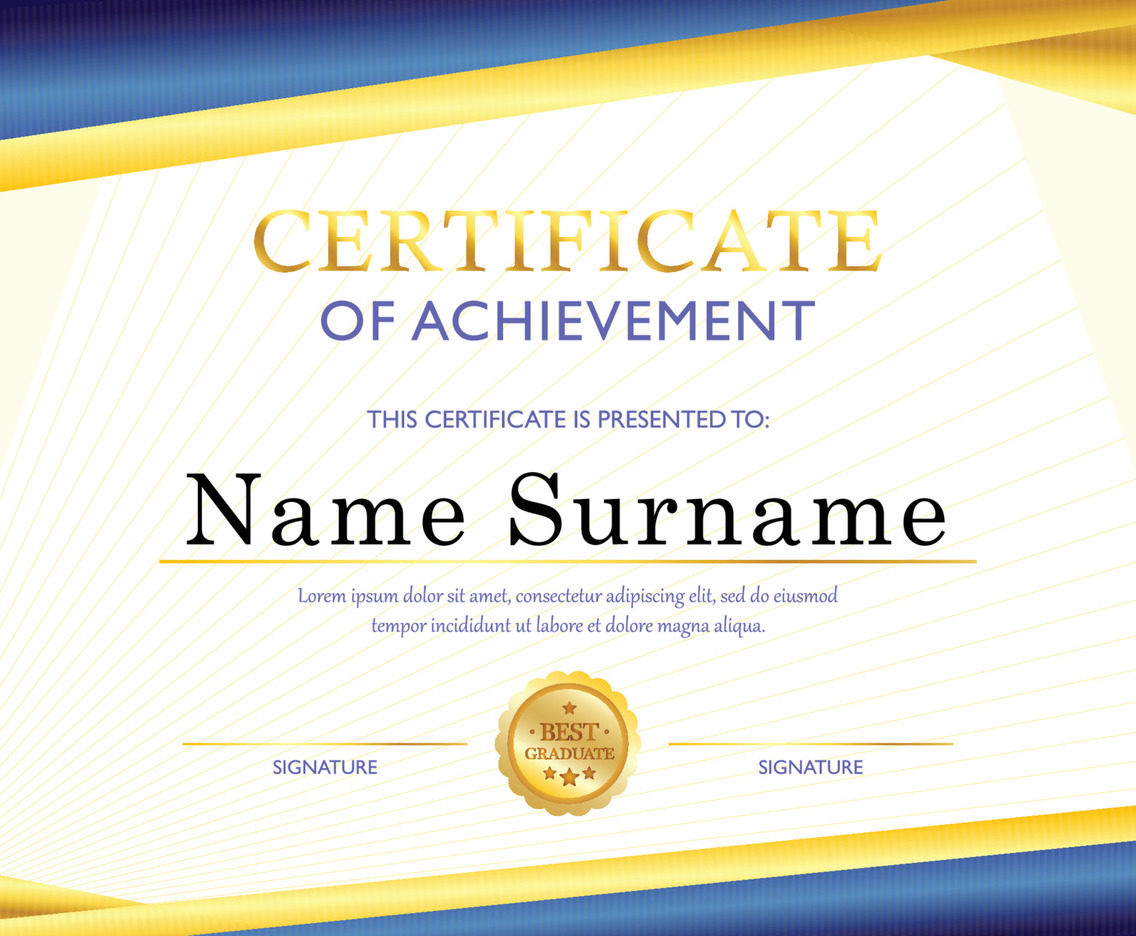 Certificate of Achievement