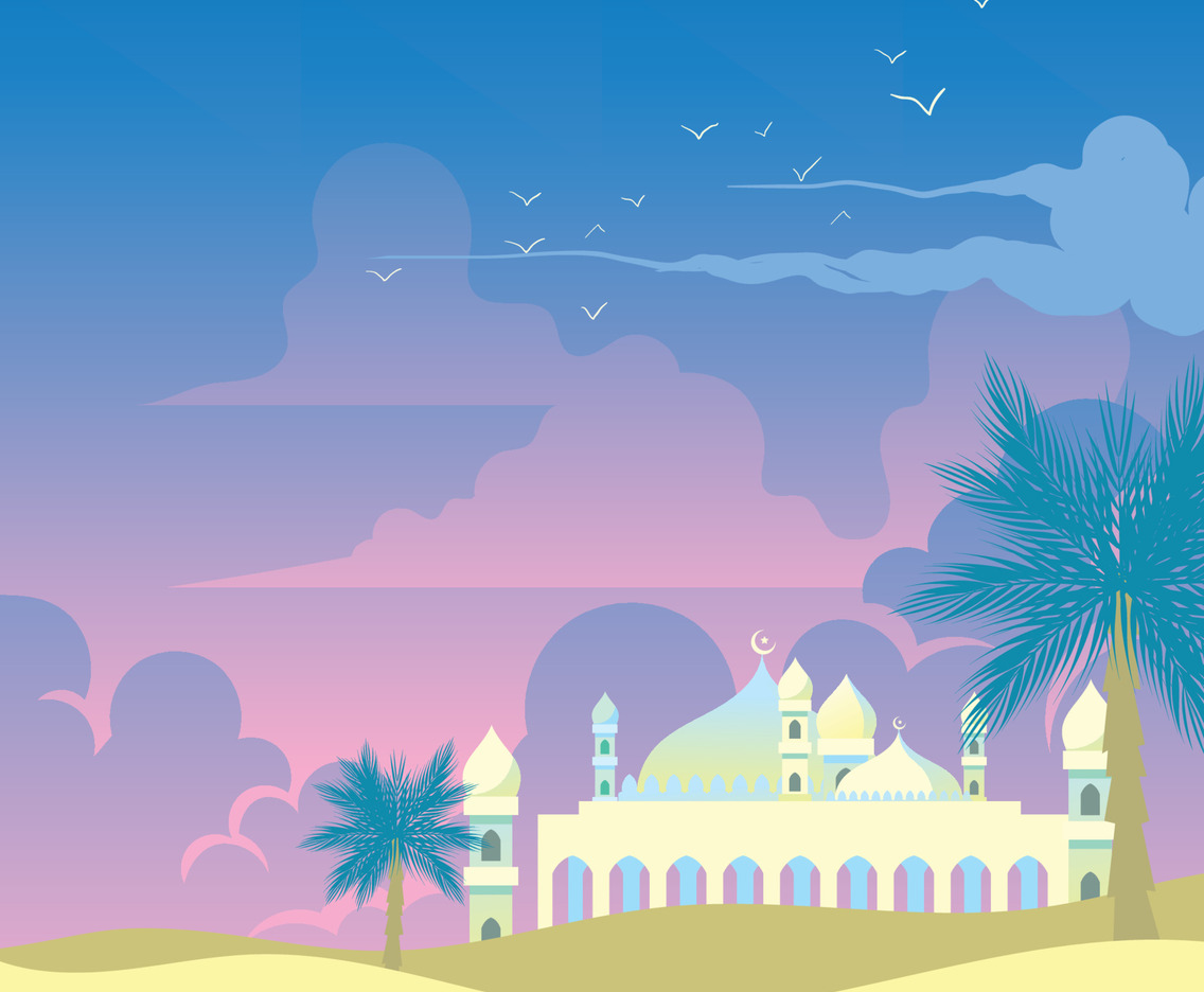Mosque in the Afternoon