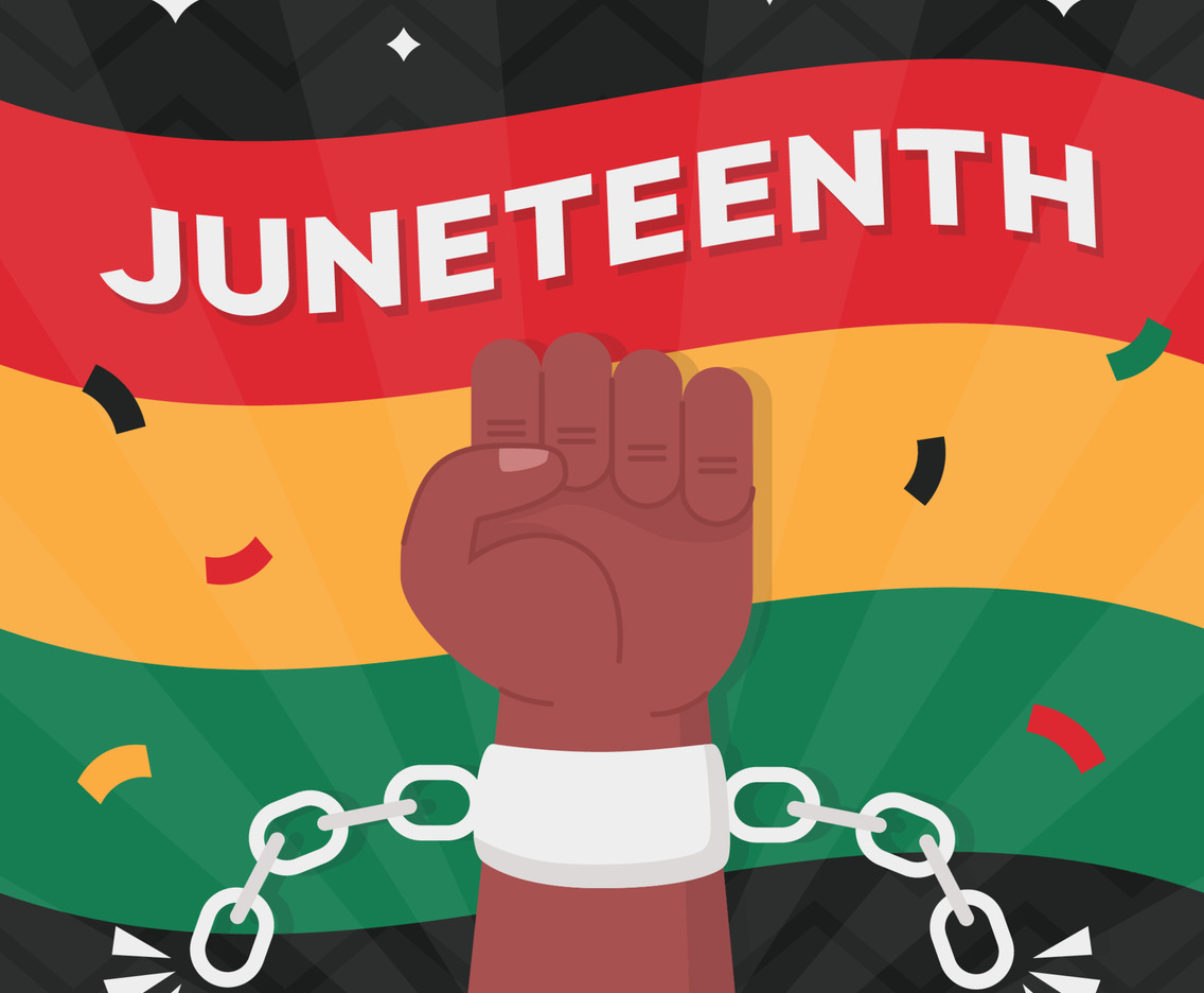 Juneteenth Freedom Celebration Background