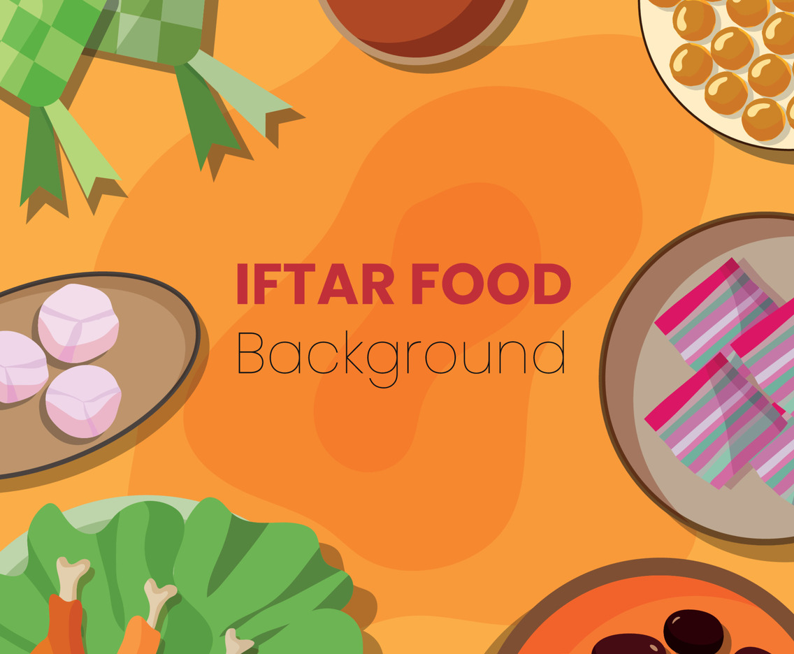 Iftar Food Background
