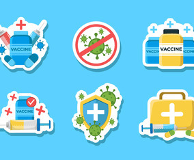 Sticker World Immunization Week