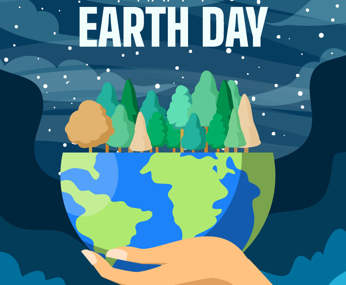 Happy World Earth Day Concept