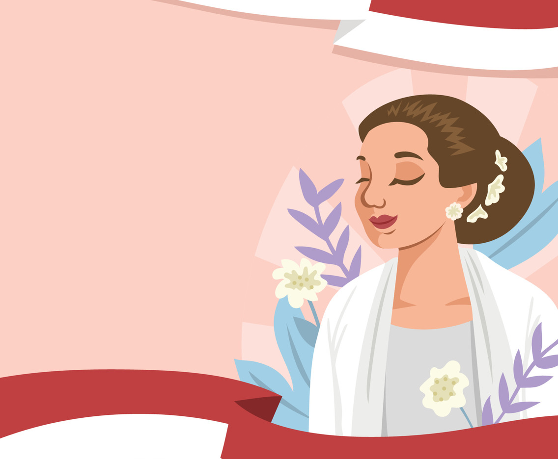 R.A Kartini Background Template