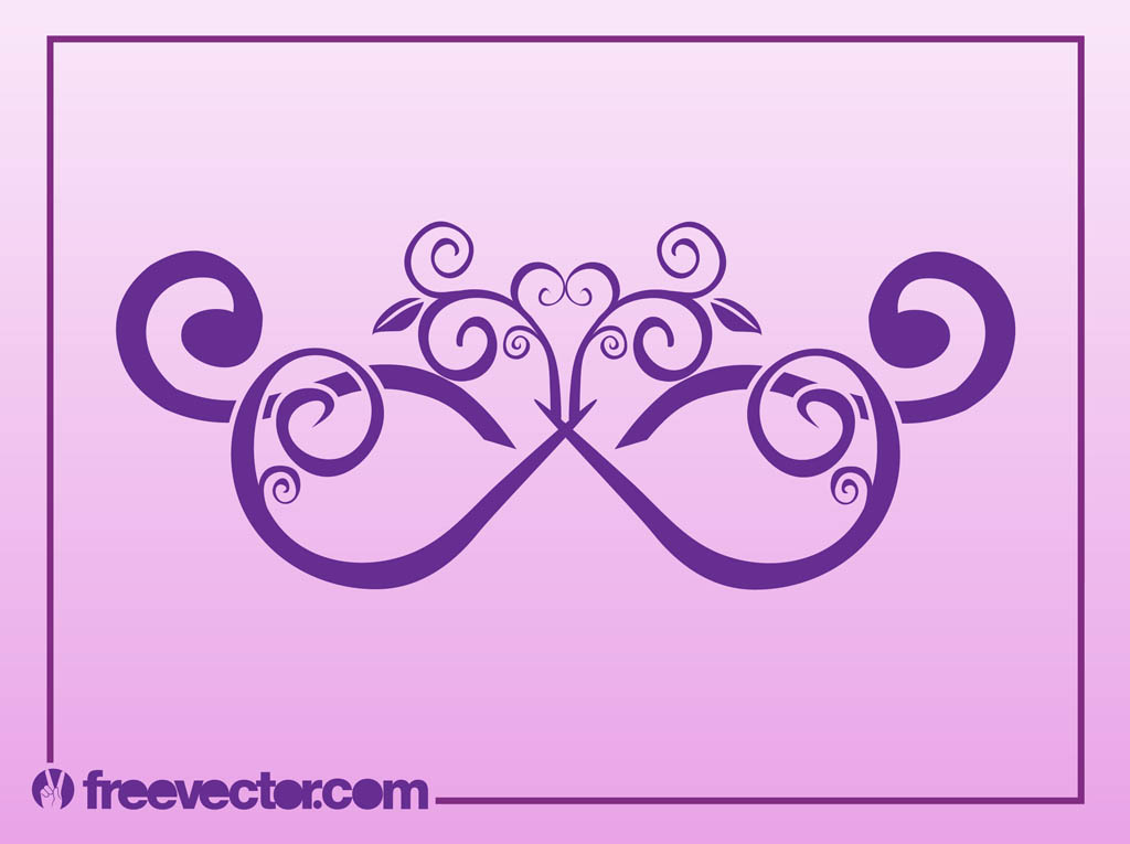 Floral Stems Vector