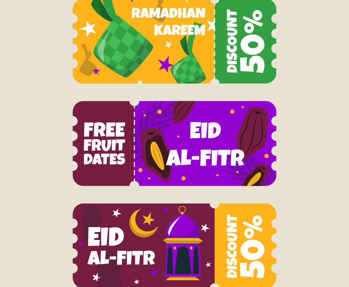 Ramadhan Voucher Set