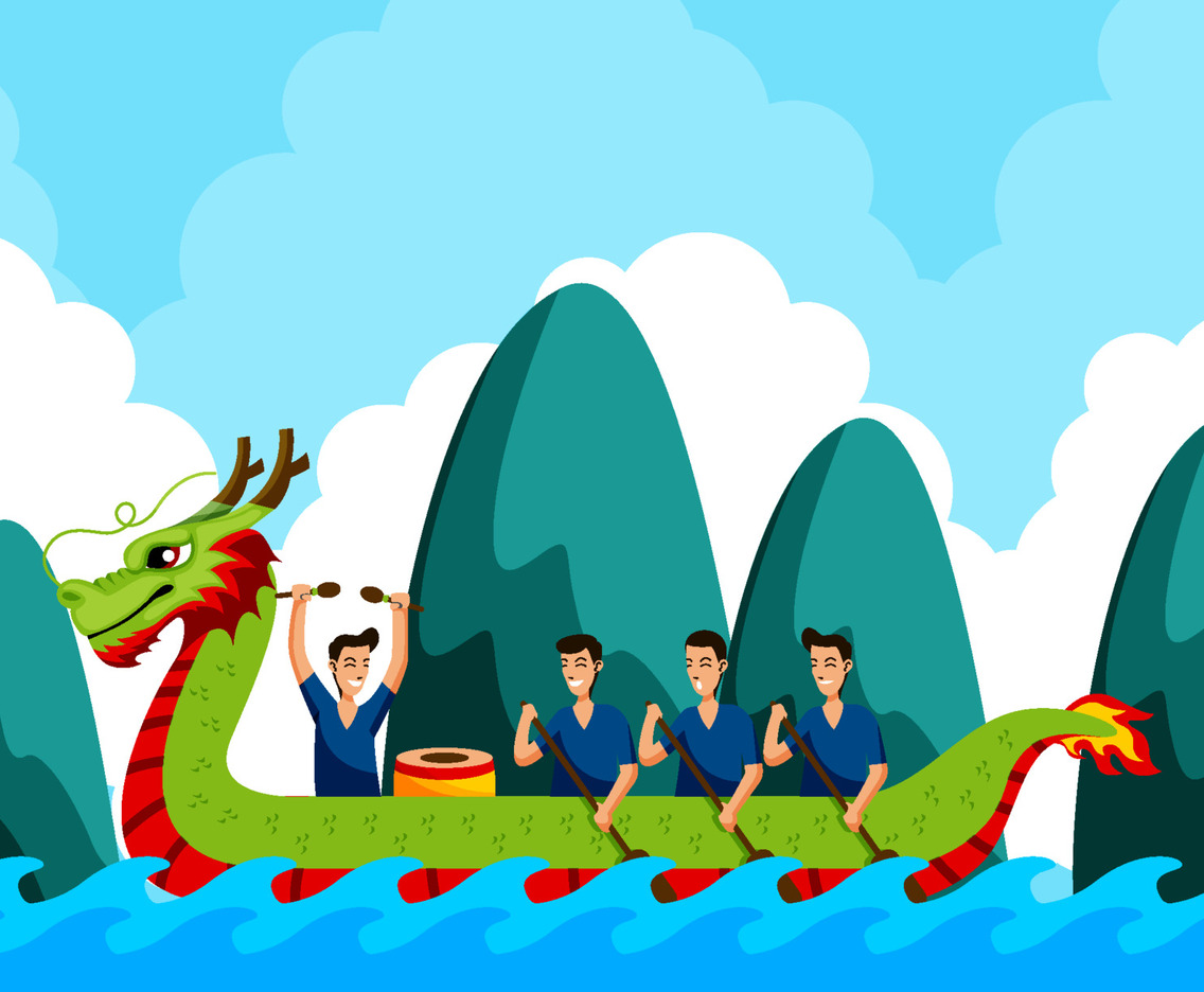 Dragon Boat Festival Background