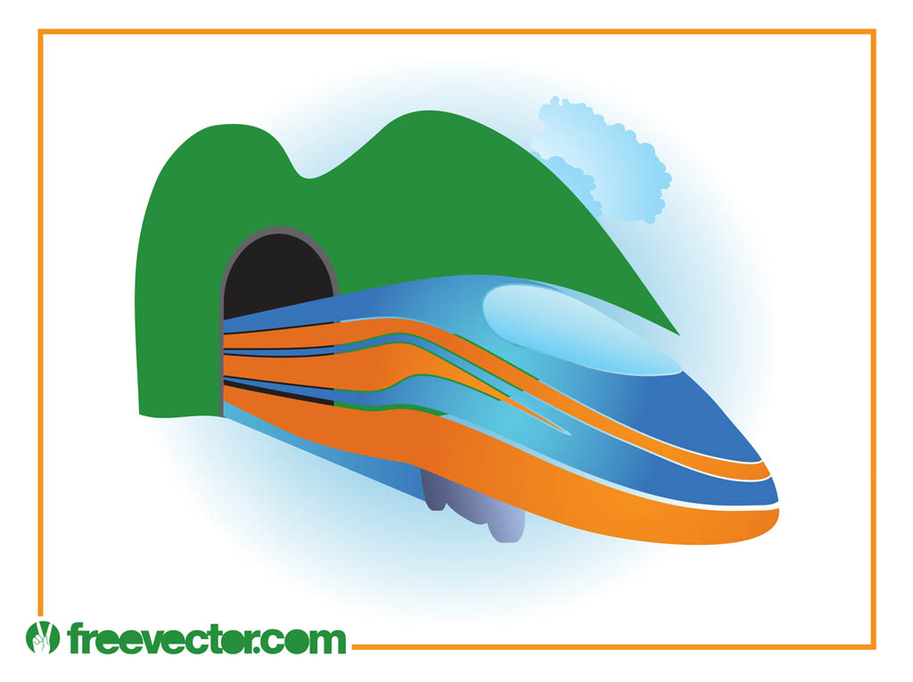 Train Vector Graphics