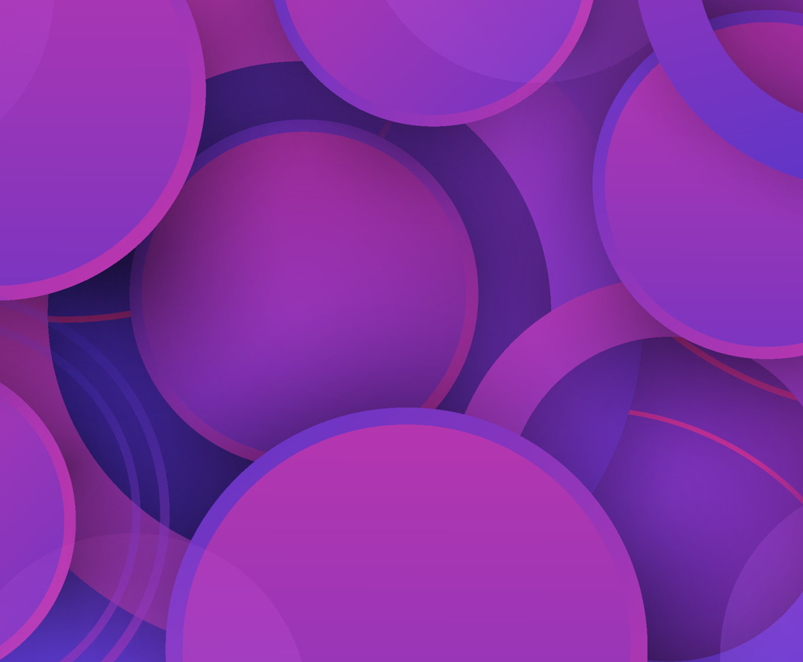 Abstract Circle Blue Background