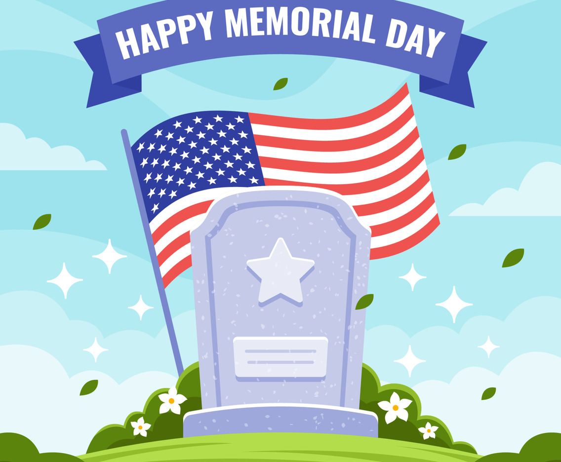 Happy Memorial Day of USA Celebration