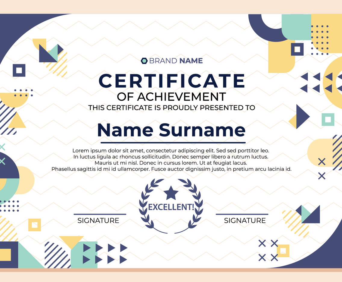 Graduation Certificates Template