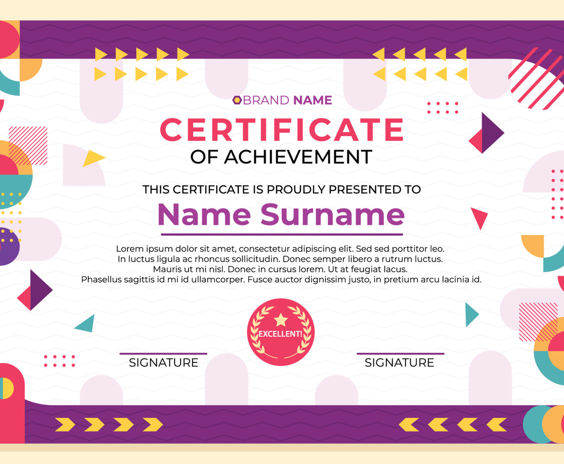 Graduation Certificate Template