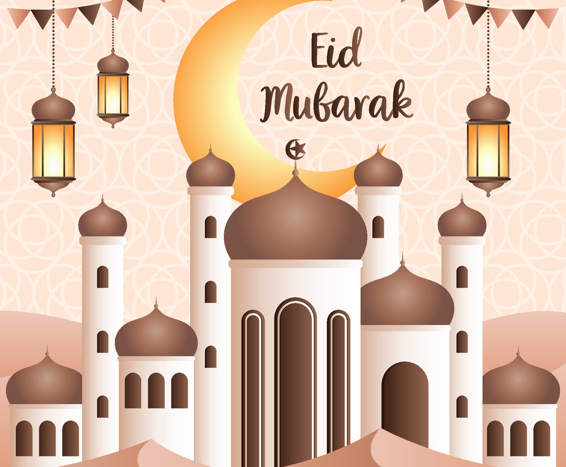 Eid Mubarak Festivity Concept
