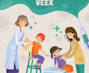 World Immunization Week Poster