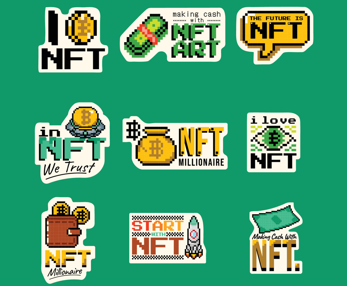 Finance NFT Sticker Collection