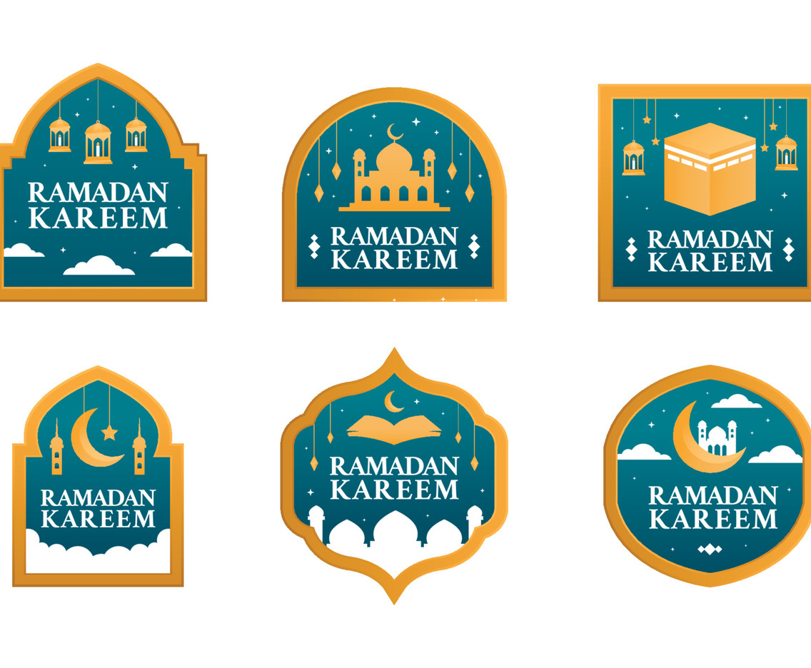 Ramadan Kareem Label Collection