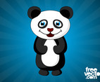 Happy Cartoon Panda