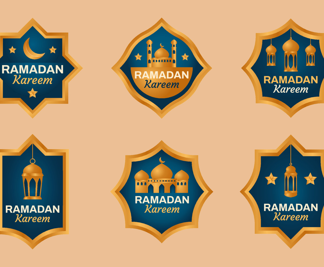 Ramadan Gradient Label Collection