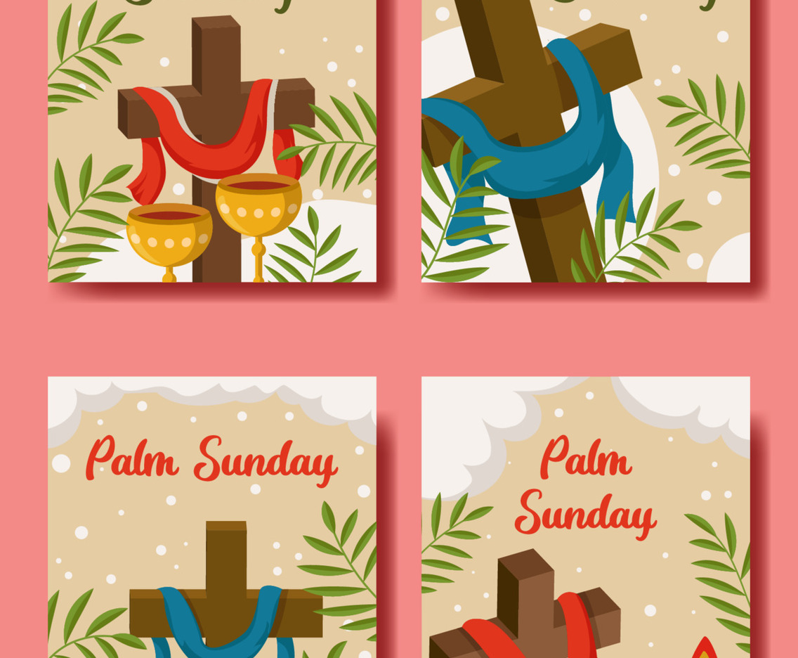 Palm Sunday Greeting Card Collection