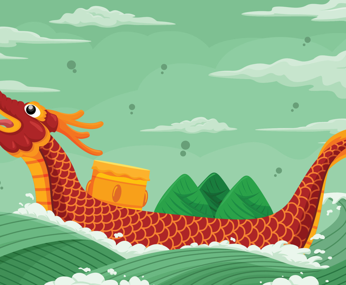 Dragon Boat Festival Background