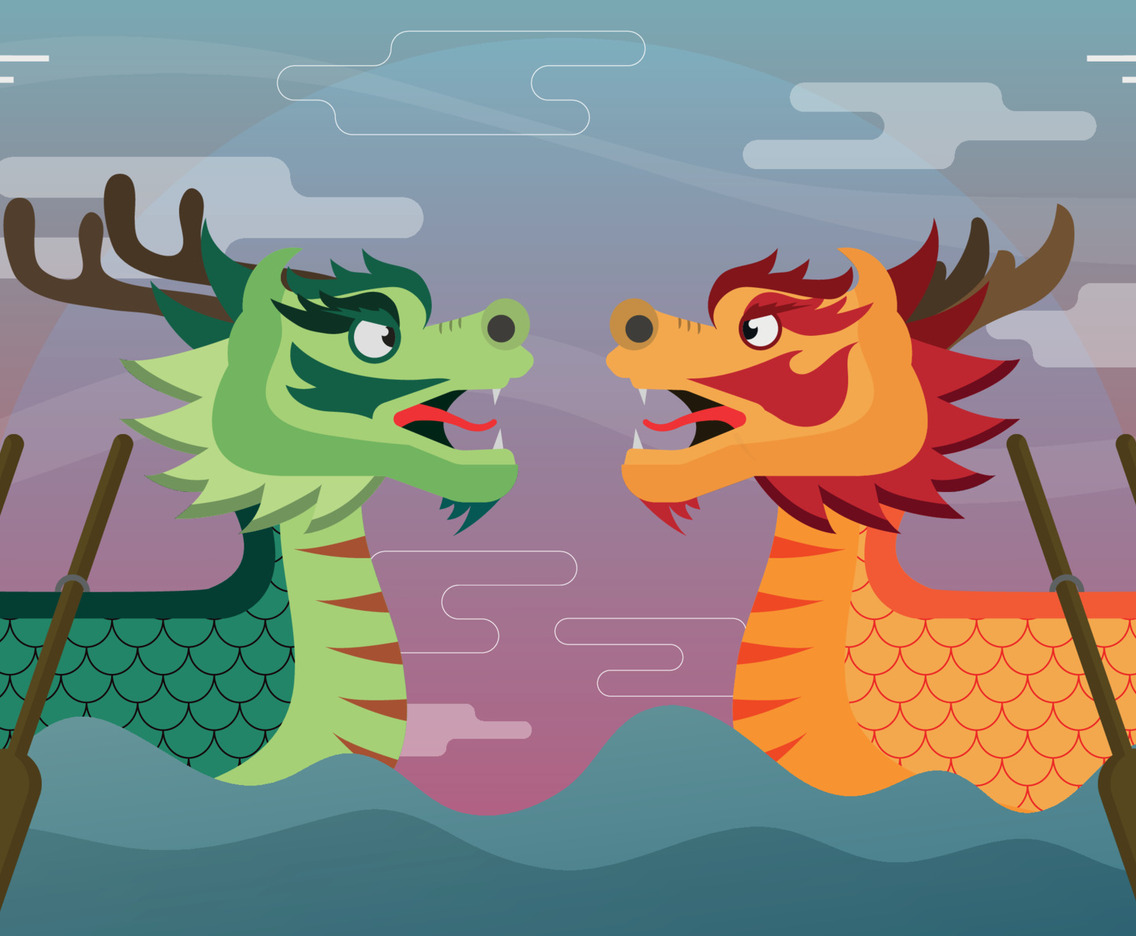 Dragon Boat Festival Background