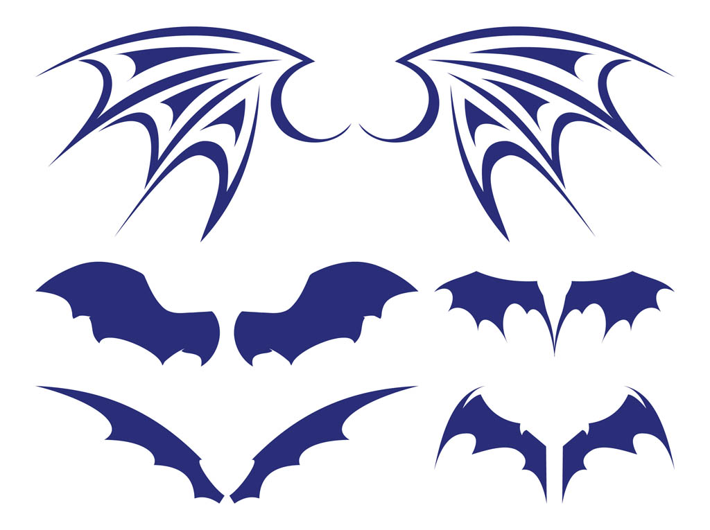 Bat Wings Set