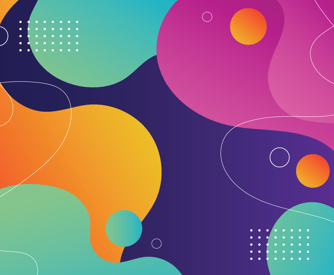 Modern Abstract Background with Vibrant Color Theme