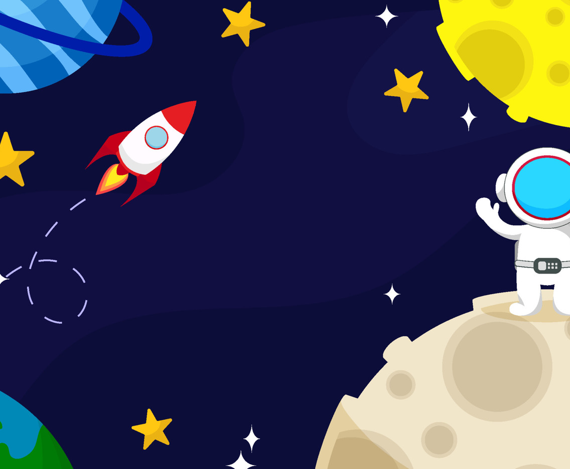 National Moon Day Background
