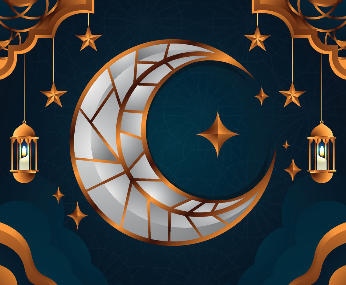 Eid Mubarak Background Concept