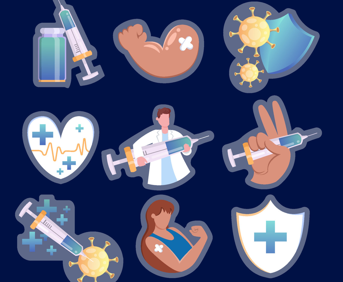 Immunization Sticker Kit